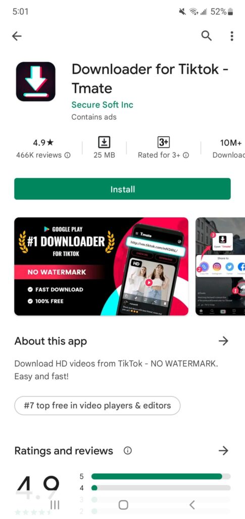 Video Downloader TikTok