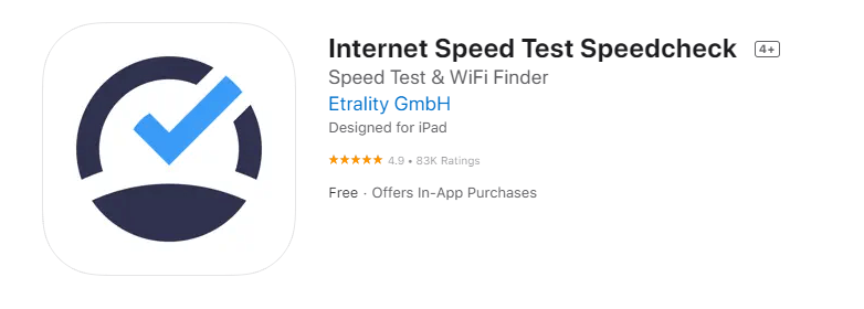 Internet Speed Test Speedcheck