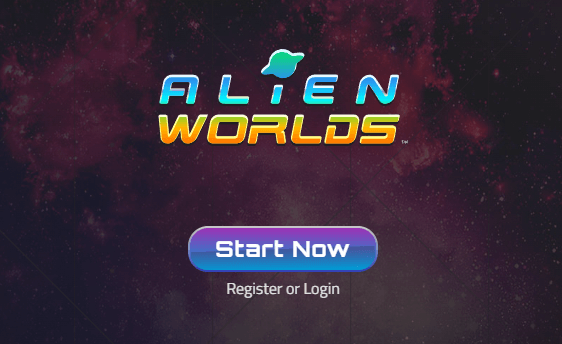 لعبة Alien Worlds 