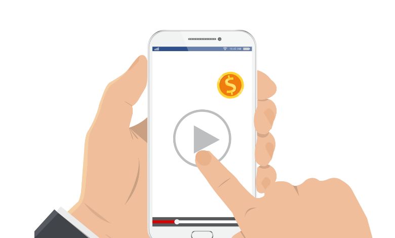 تطبيق ربح المال من مشاهدة الفيديوهات