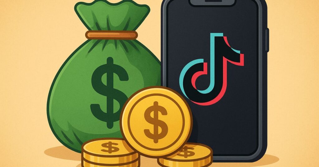 الربح من التيك توك بدون لايف